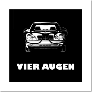 Mercedes W210 - Vier Augen Posters and Art